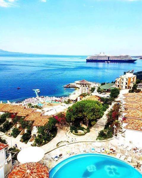 Bougainville Bay Apartments Sarandë Exteriör bild